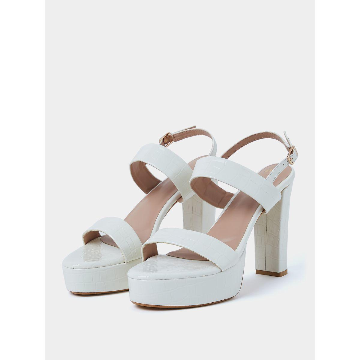 Styli Double Strap High Heel Platform Sandals-women-shoes-heels-image-3
