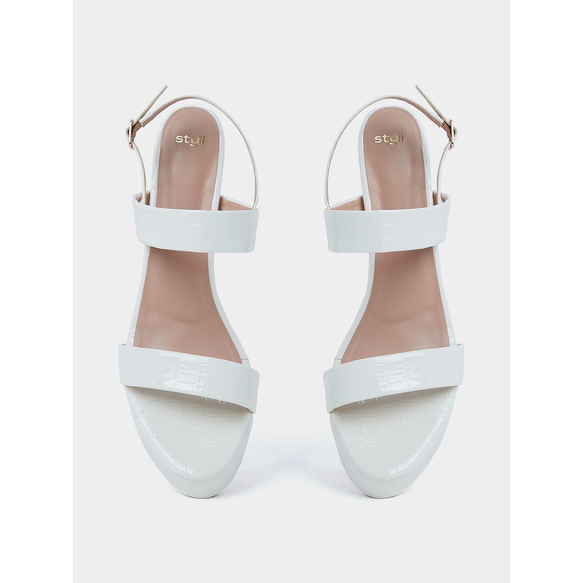 Styli Double Strap High Heel Platform Sandals-women-shoes-heels-image-6