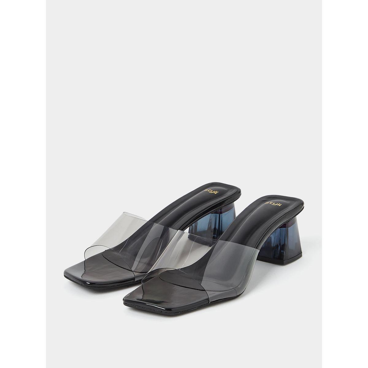 صندل بكعب اكريليك وسير شفاف-women-shoes-heels-image-3