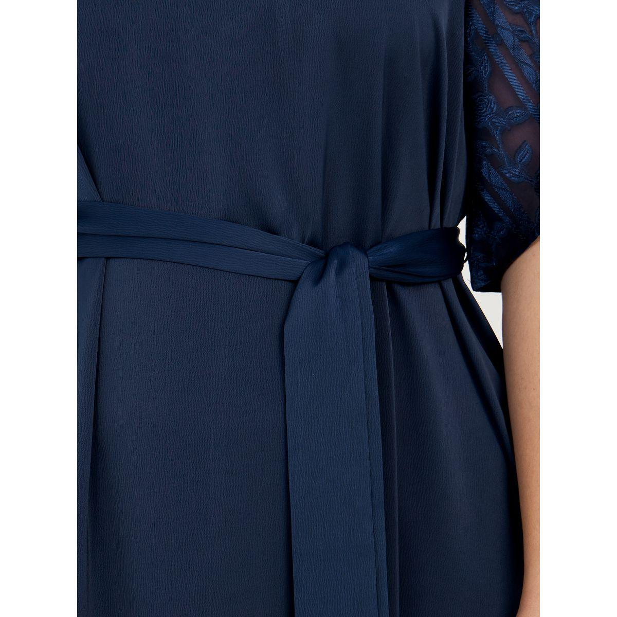 فستان طويل ساتان مع ربطة خصر-women-clothing-dresses-image-3
