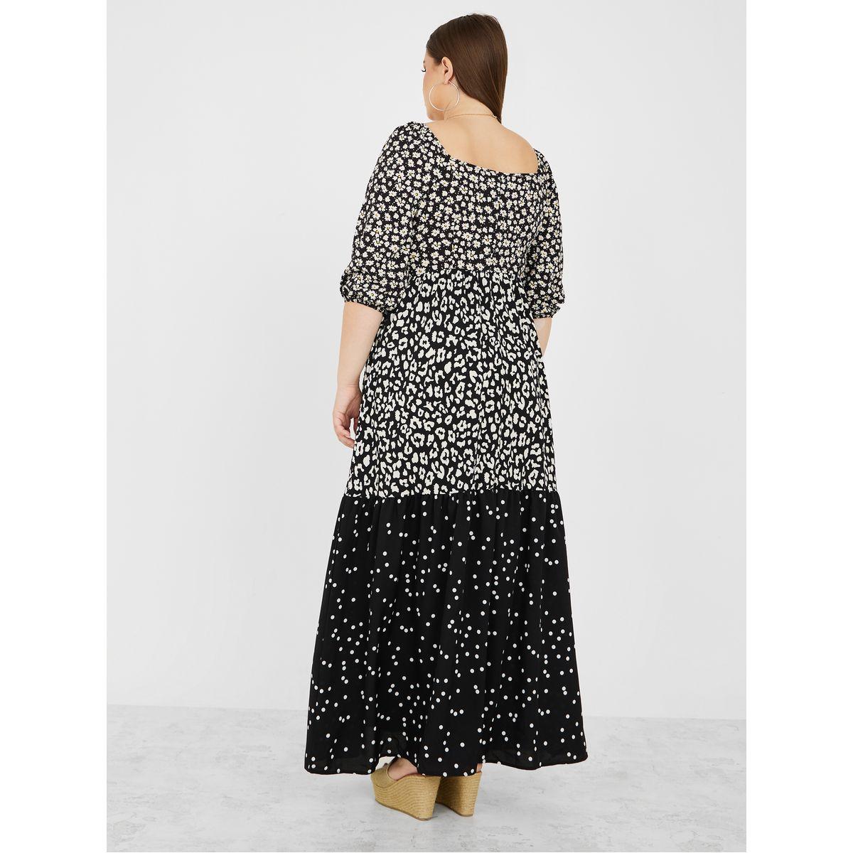 فستان طويل مزين بكسرات-women-clothing-dresses-image-4