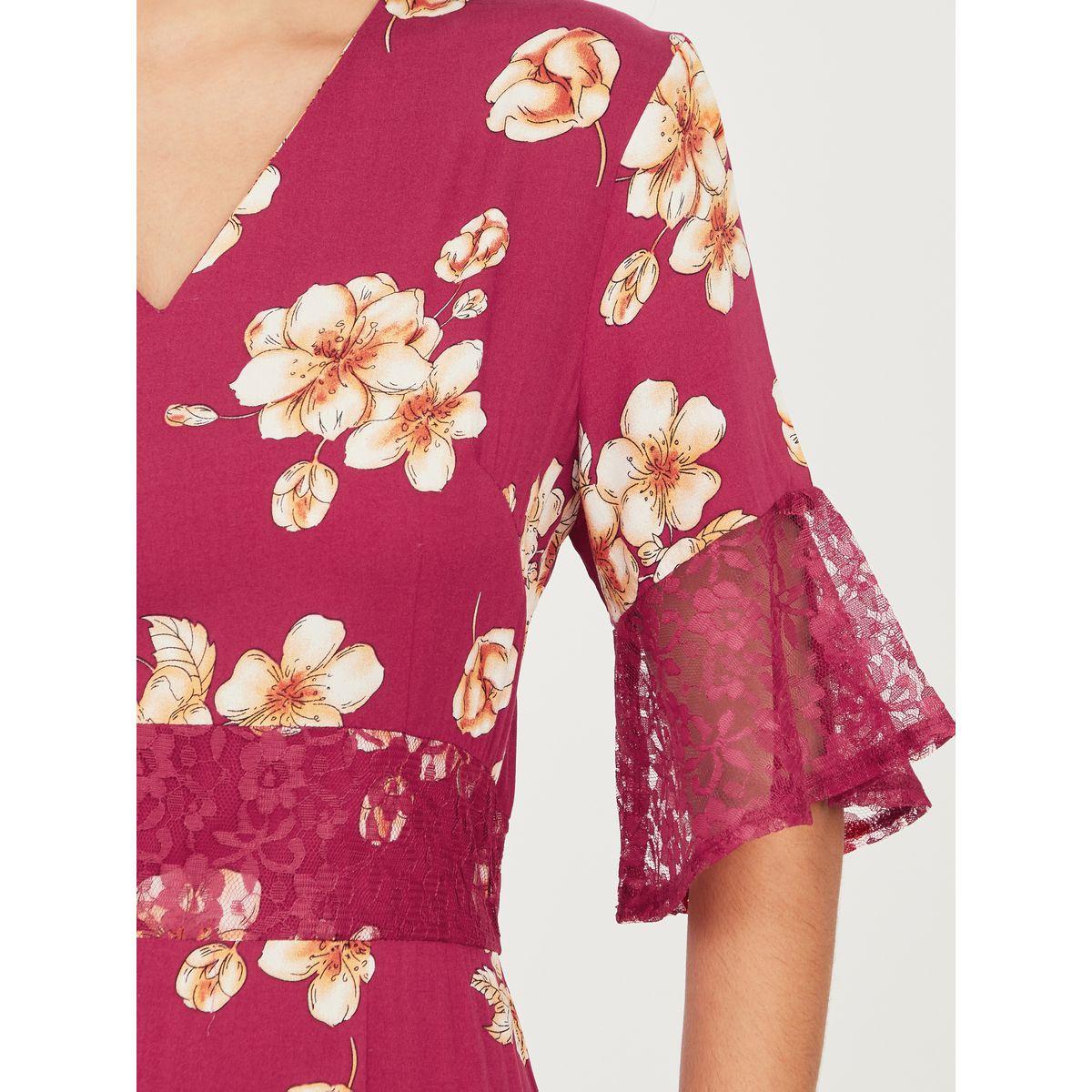فستان ميدي بتداخلات دانتيل-women-clothing-dresses-image-3