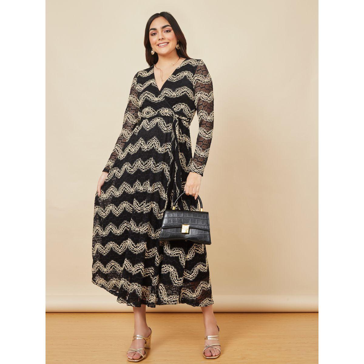 Styli Lace Insert Wrap Midi Dress-women-clothing-dresses-image-2
