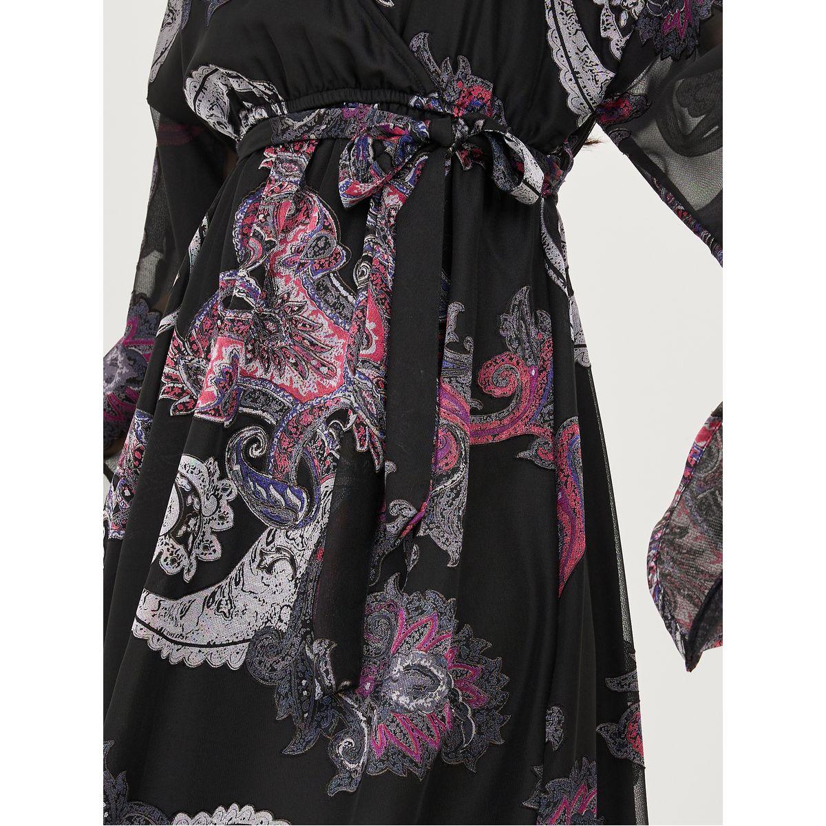 فستان ميدي مطبع بطبعات بيزلي-women-clothing-dresses-image-3
