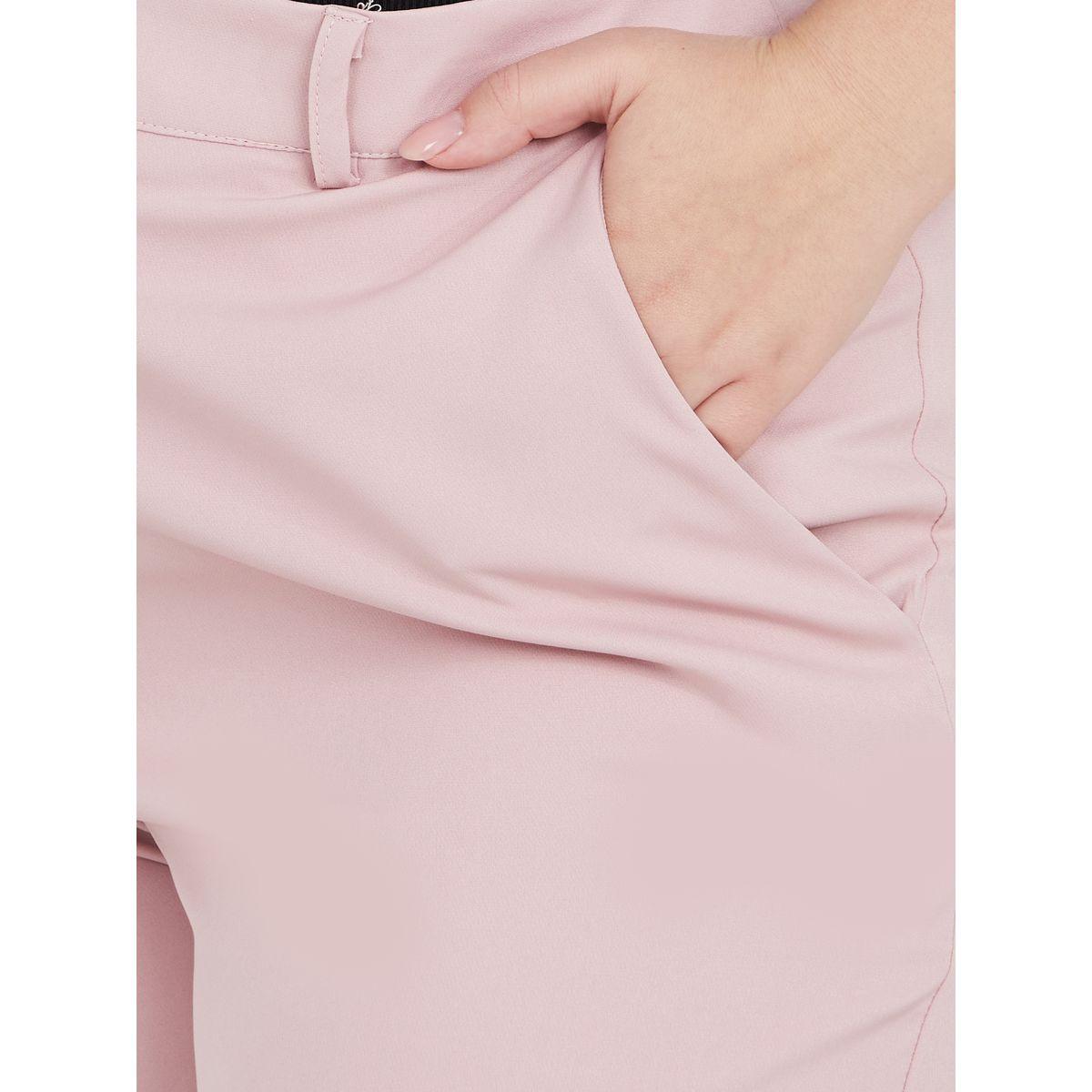بنطال بقصة أرجل واسعة وشق جانبي-women-clothing-bottoms-trousers-image-3