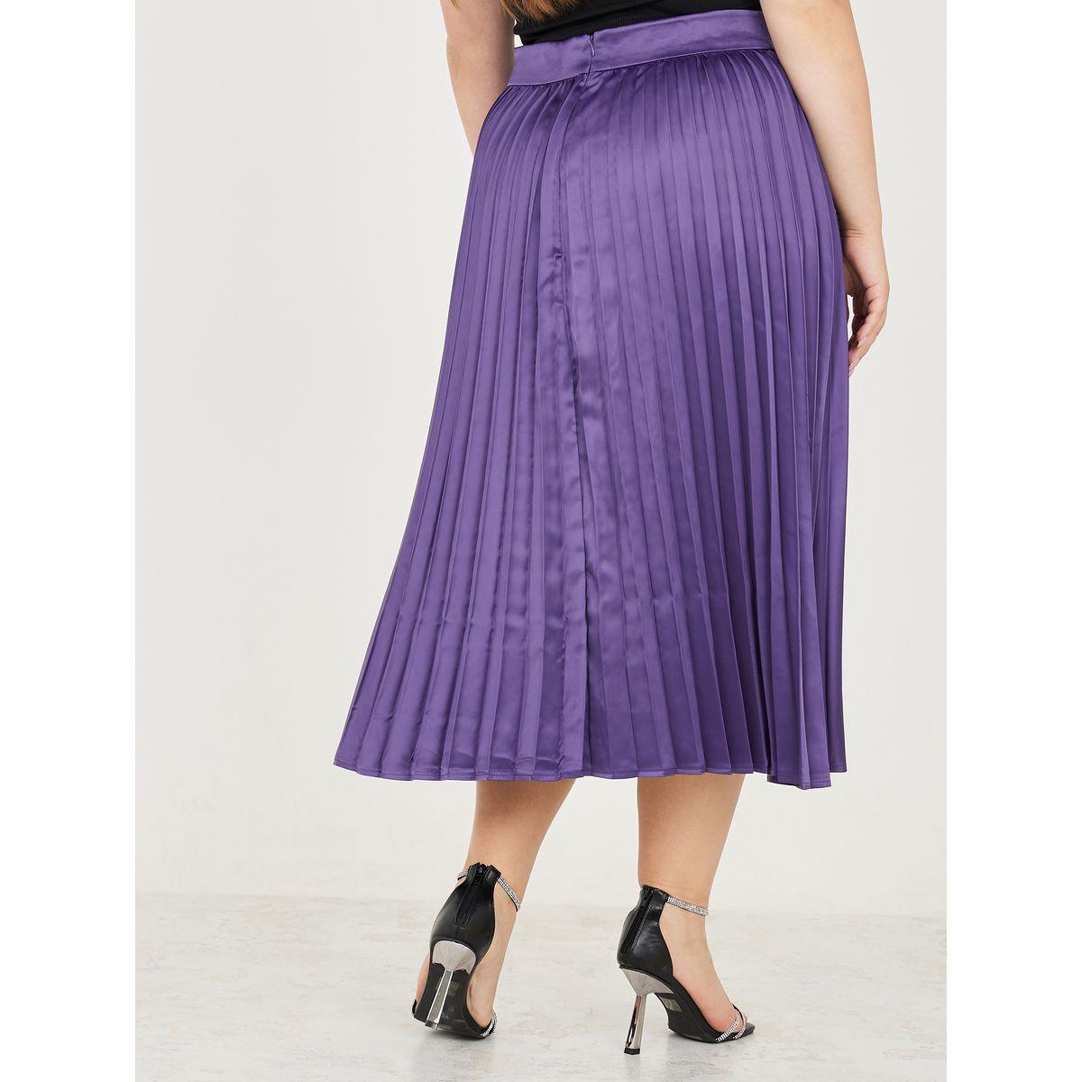 تنورة ميدي ساتان بكسرات-women-clothing-bottoms-skirts-image-4