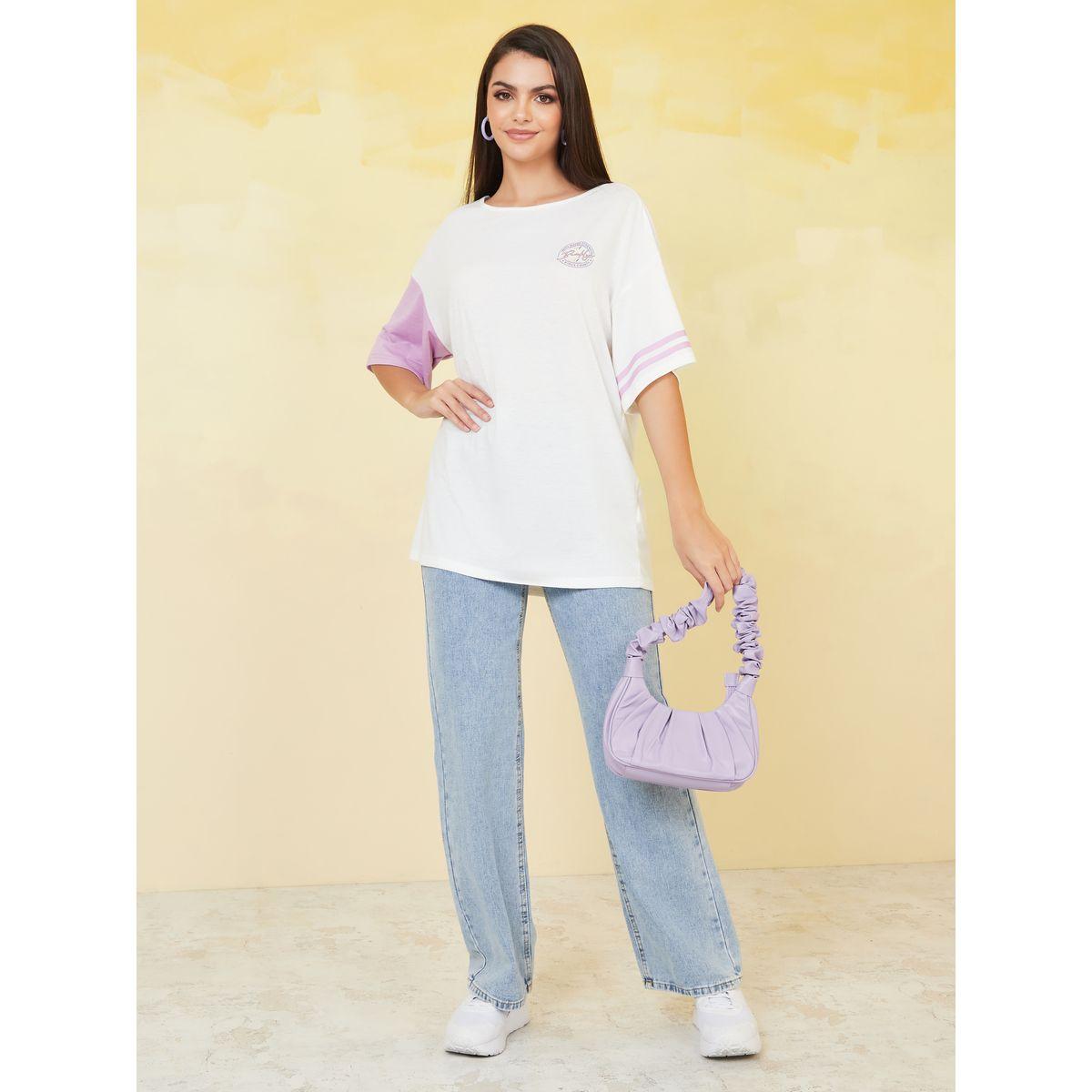 تيشيرت بنمط كتل الالوان-women-clothing-tshirts-image-2