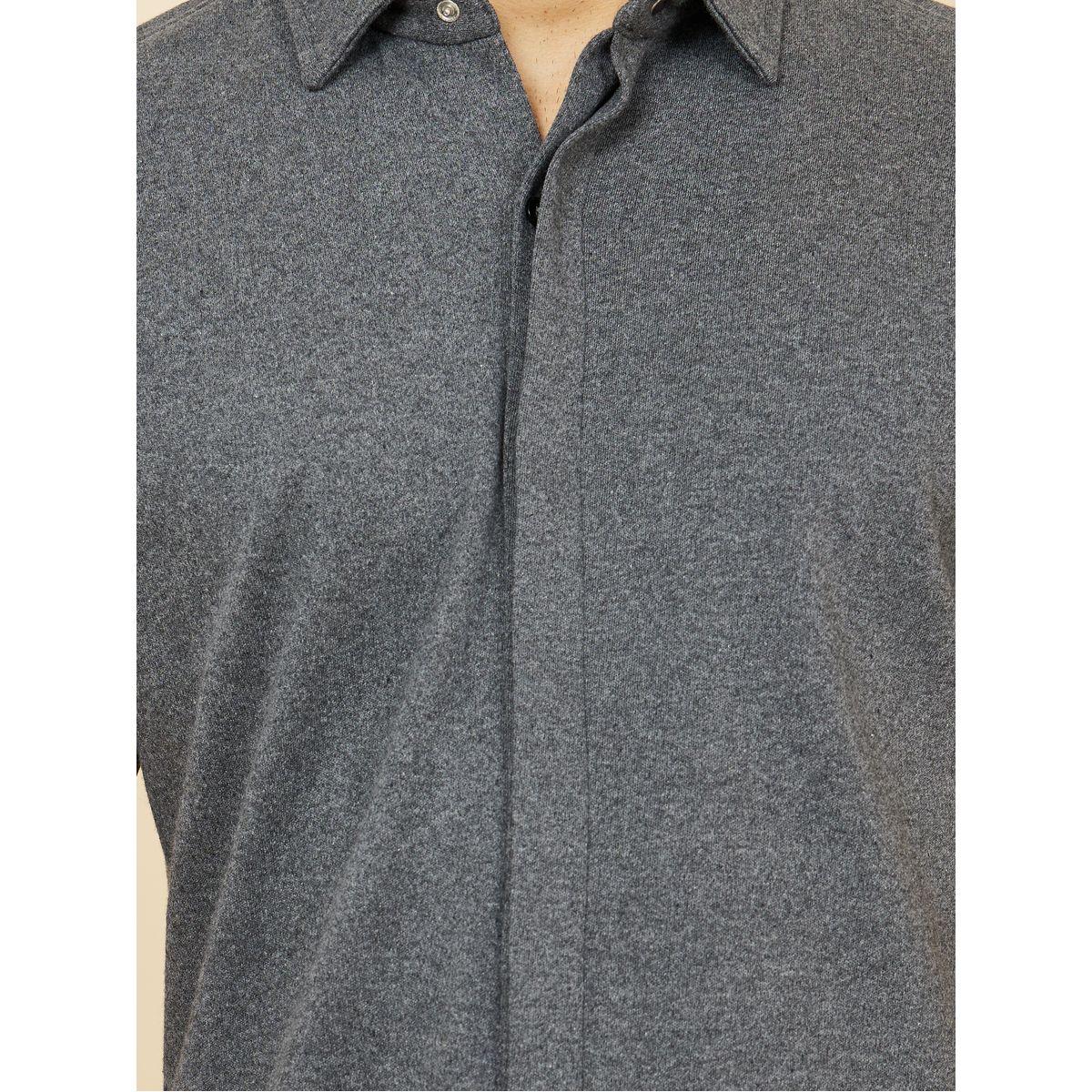 قميص كاجوال بأكمام قصيرة-men-clothing-shirts-image-3