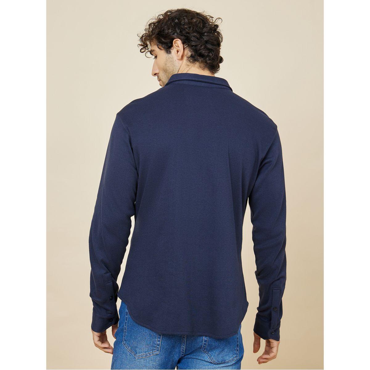 قميص محبوك بأكمام طويلة-men-clothing-shirts-image-4