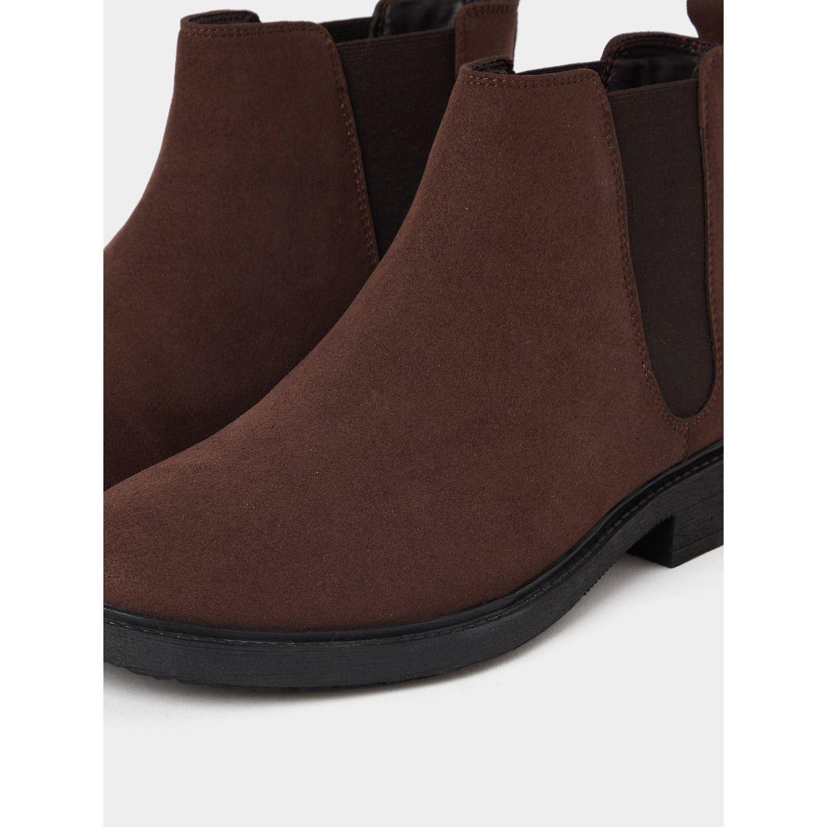حذاء تشيلسي بتفاصيل مطاطية-men-shoes-boots-image-4