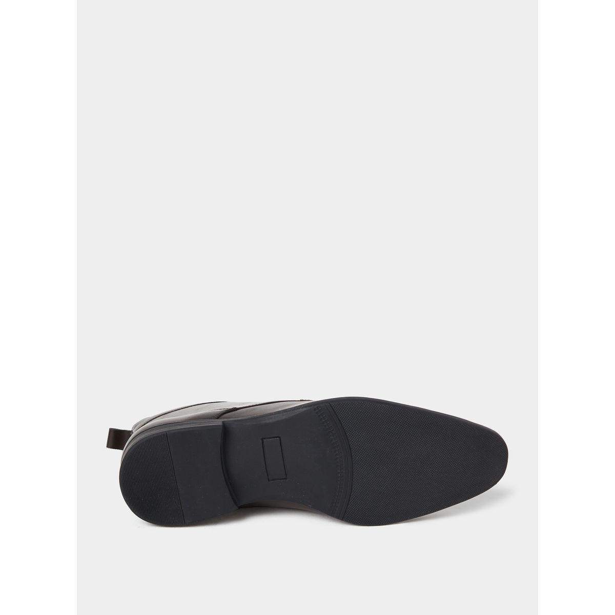 Styli High Ankle Faux Leather Boots-men-shoes-boots-image-6