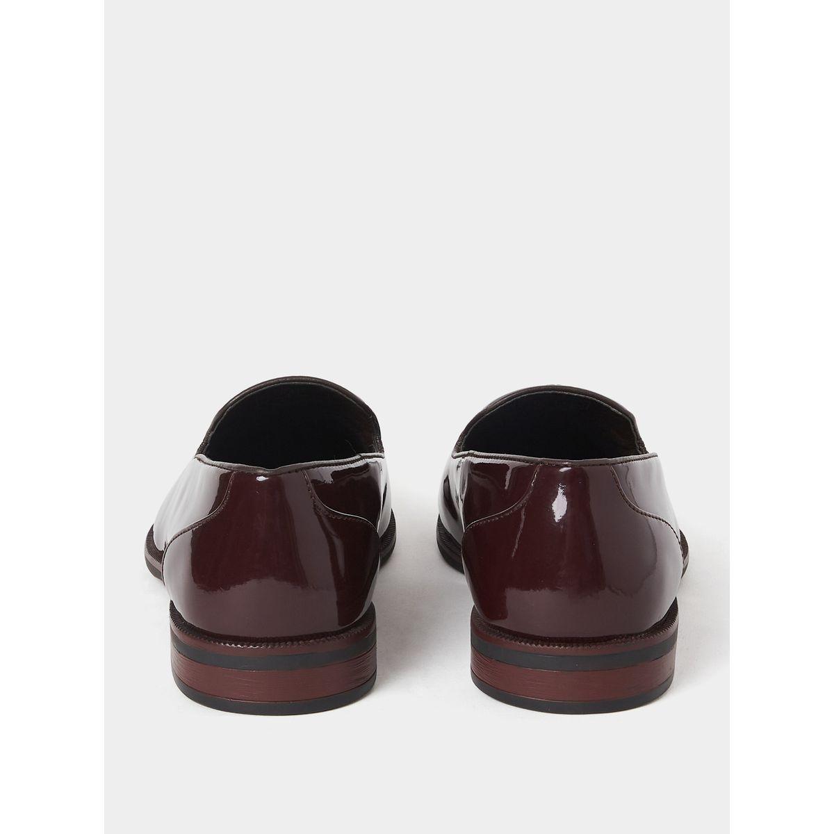 Styli Faux Leather Tassel Detail Patent Shoes-men-shoes-formalshoes-image-3