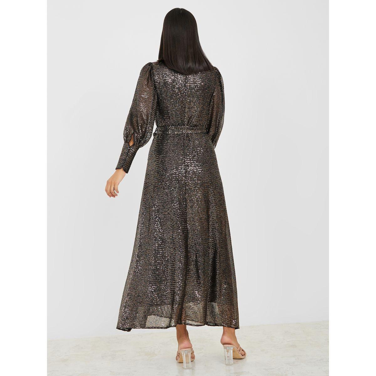 فستان طويل مزين بالترتر-women-clothing-dresses-image-4