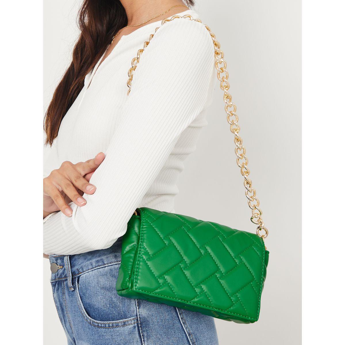 Styli Quilted Crossbody Bag with Chain Strap-women-bagsandwallets-handbags-image-3