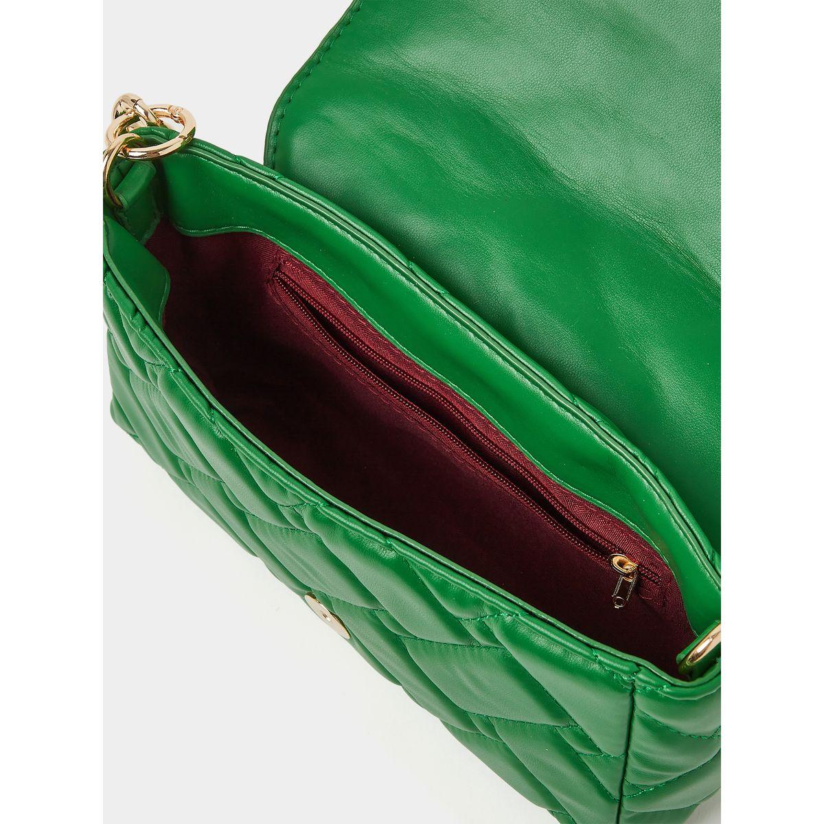 Styli Quilted Crossbody Bag with Chain Strap-women-bagsandwallets-handbags-image-4