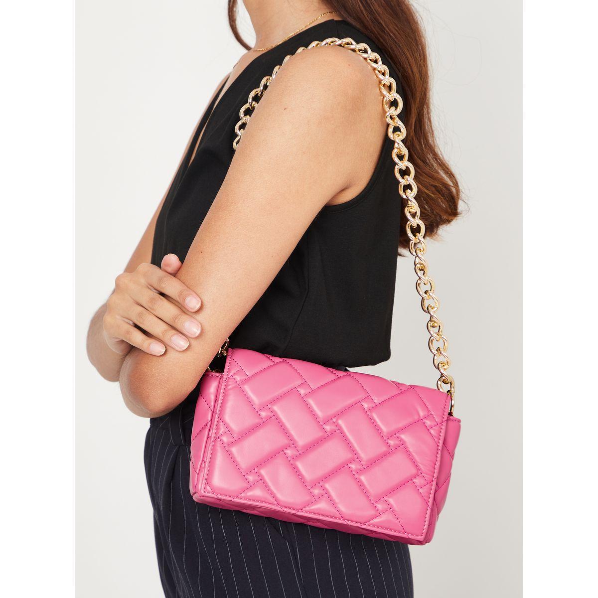 Styli Quilted Crossbody Bag with Chain Strap-women-bagsandwallets-handbags-image-3