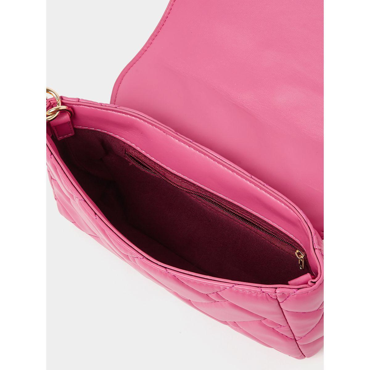 Styli Quilted Crossbody Bag with Chain Strap-women-bagsandwallets-handbags-image-4