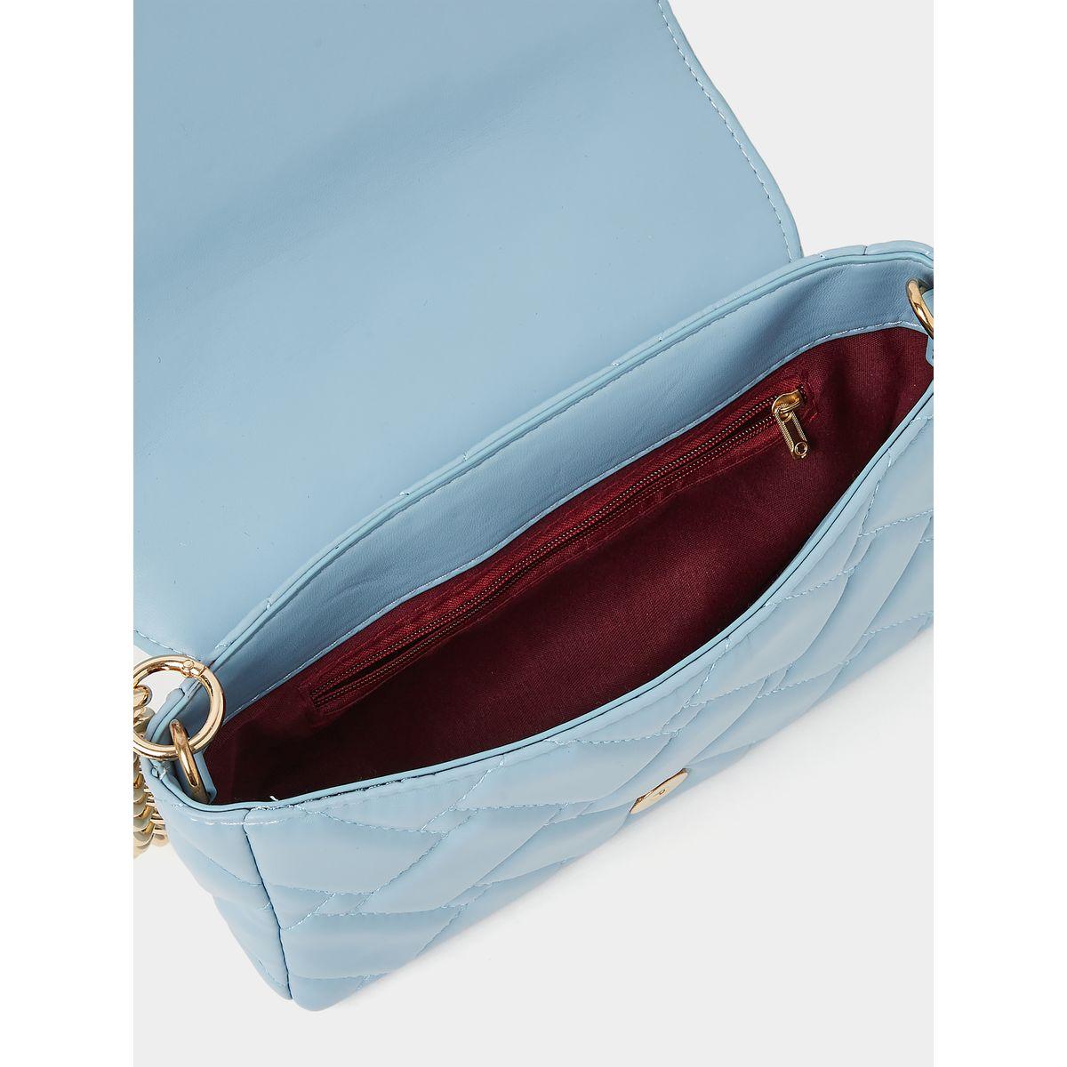 Styli Quilted Handbag with Chain Strap-women-bagsandwallets-handbags-image-4