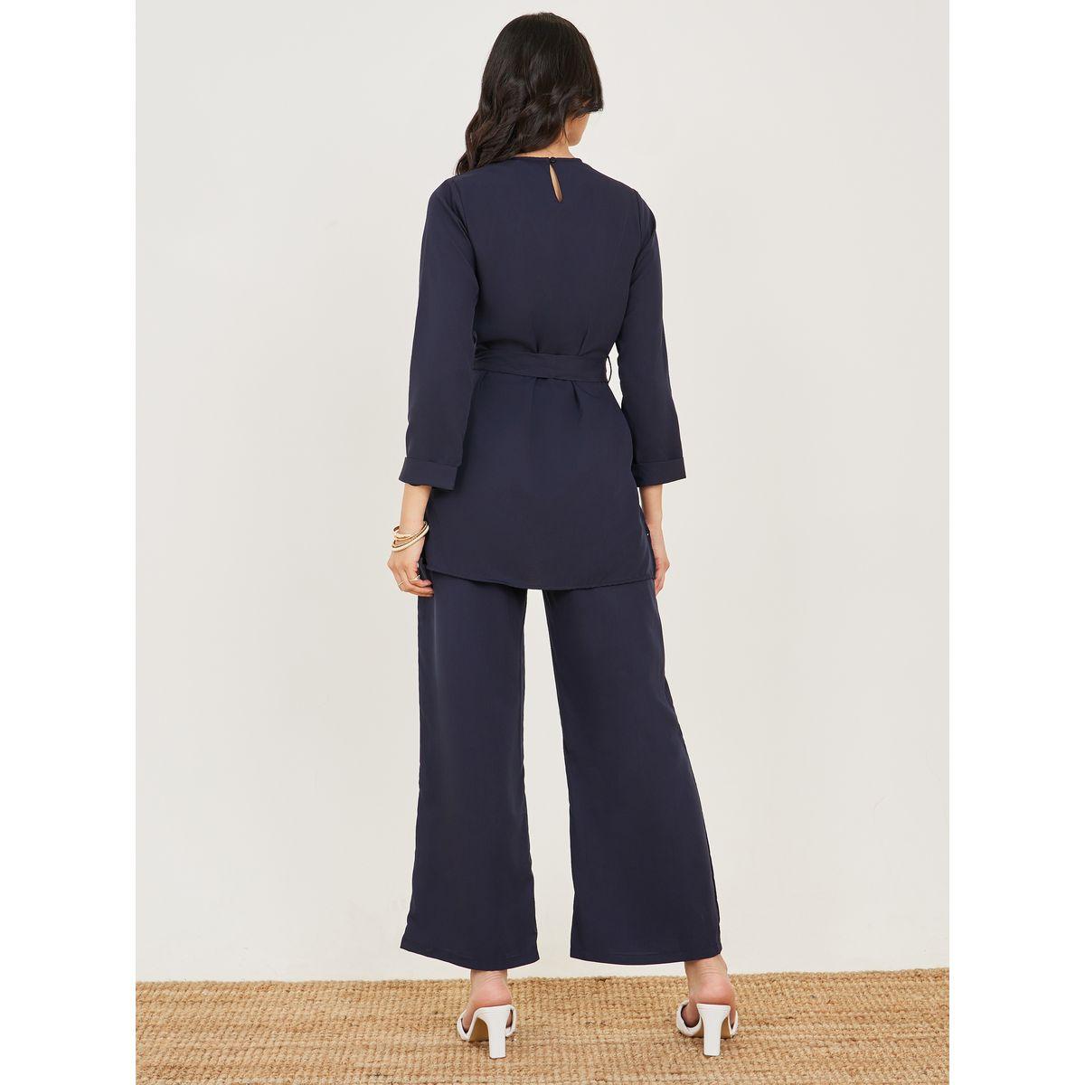 طقم من ( بنطال + بلوزة طويلة )-women-clothing-coordsets-image-4