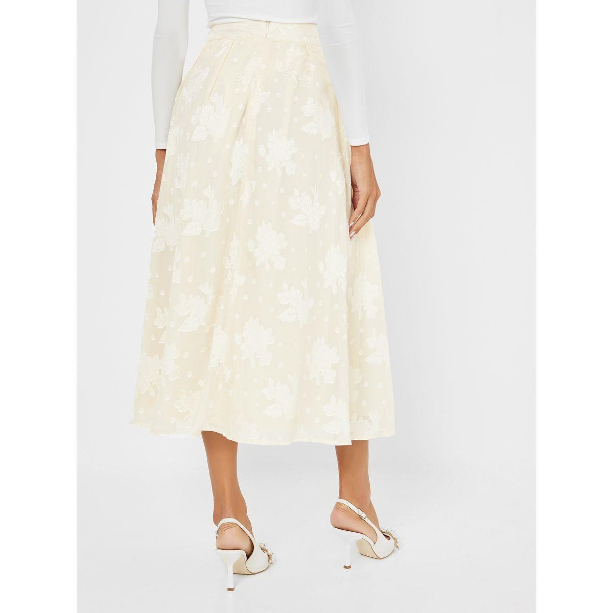 Styli Jacquard A-Line Midi Skirt-women-clothing-bottoms-skirts-image-4