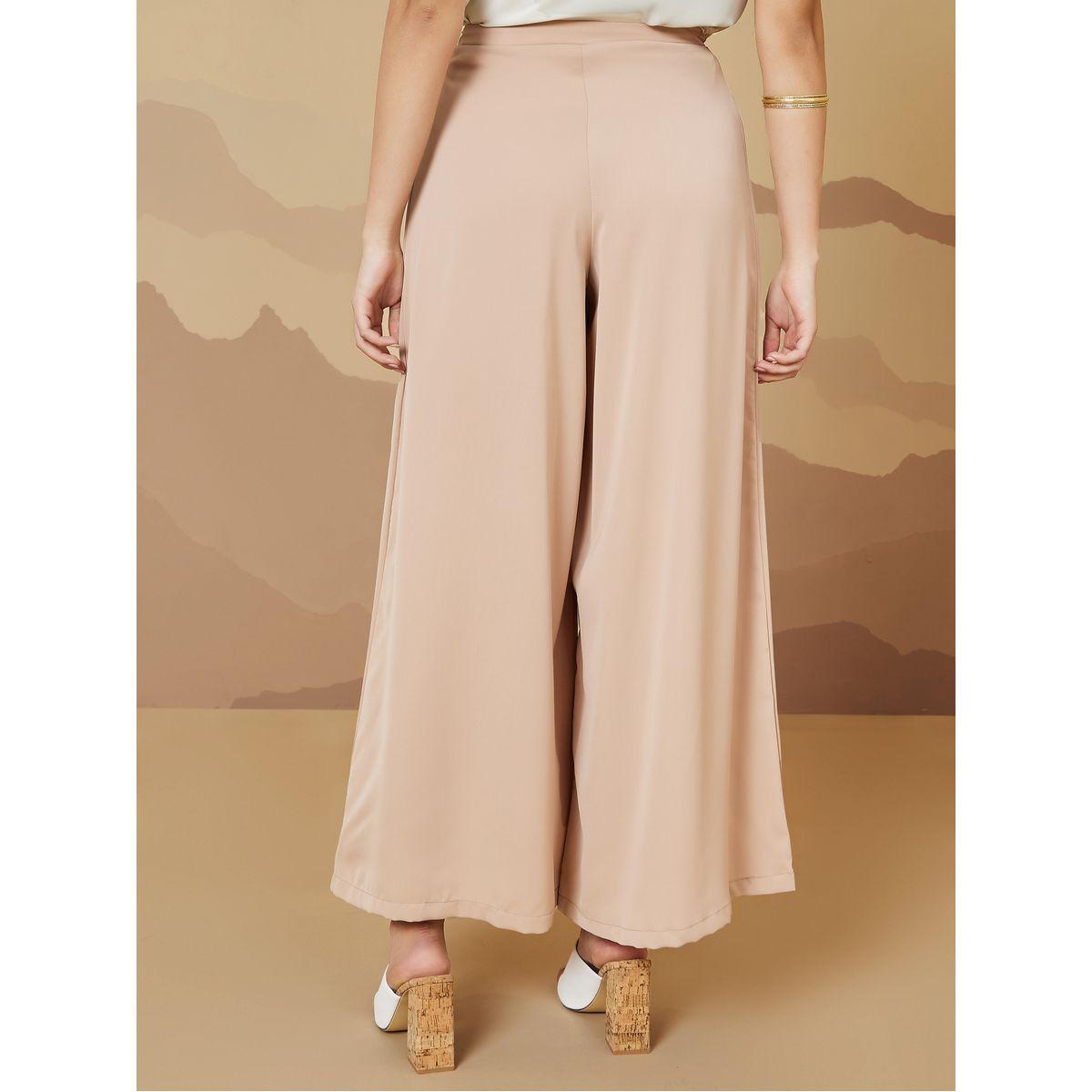 Styli Wide Leg Trouser with Pleat Detail-women-clothing-bottoms-trousers-image-4
