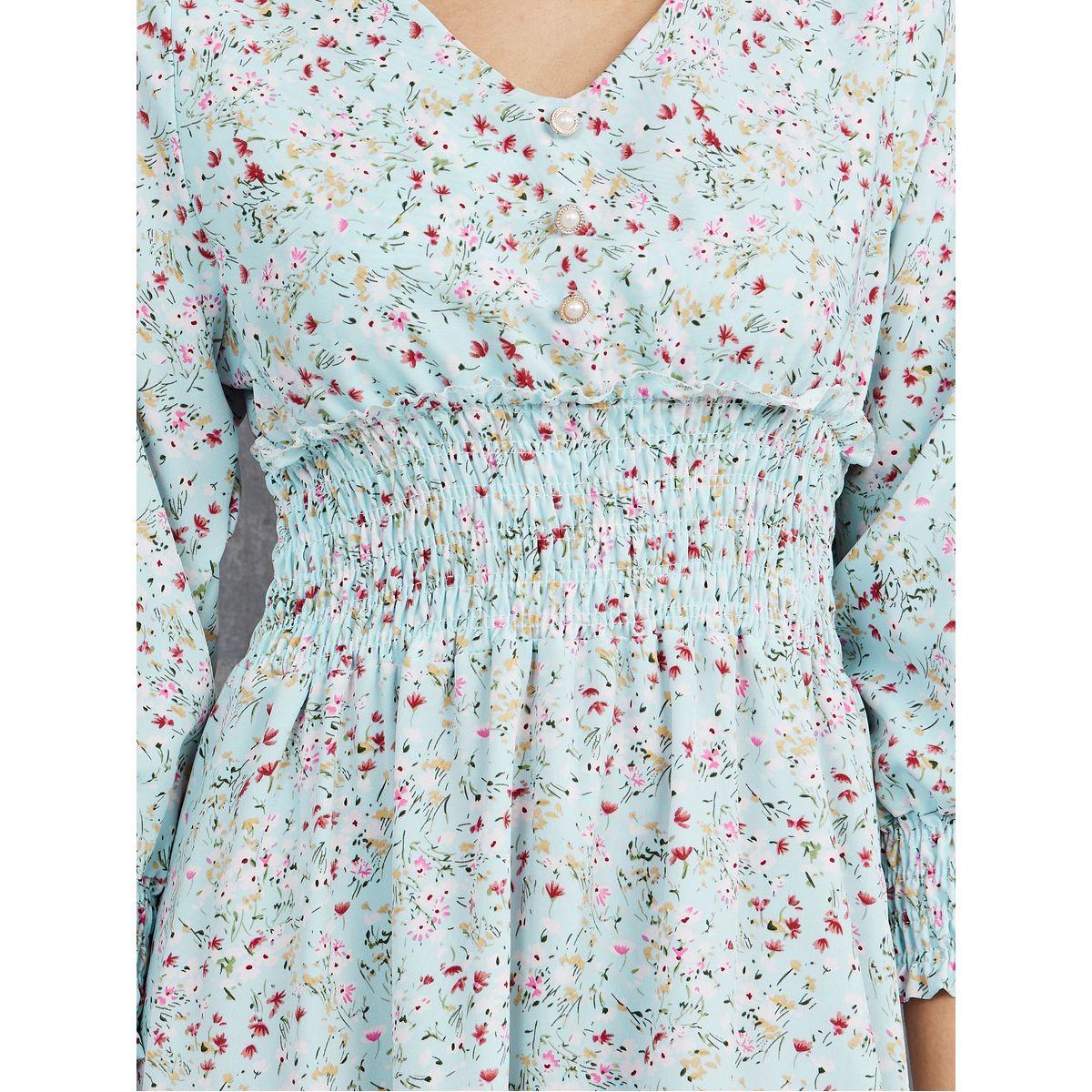 فستان ميدي باكمام طويلة-women-clothing-dresses-image-3