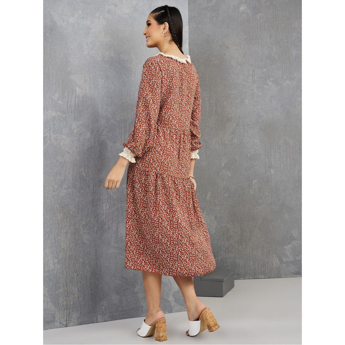 فستان ميدي باكمام طويلة-women-clothing-dresses-image-4