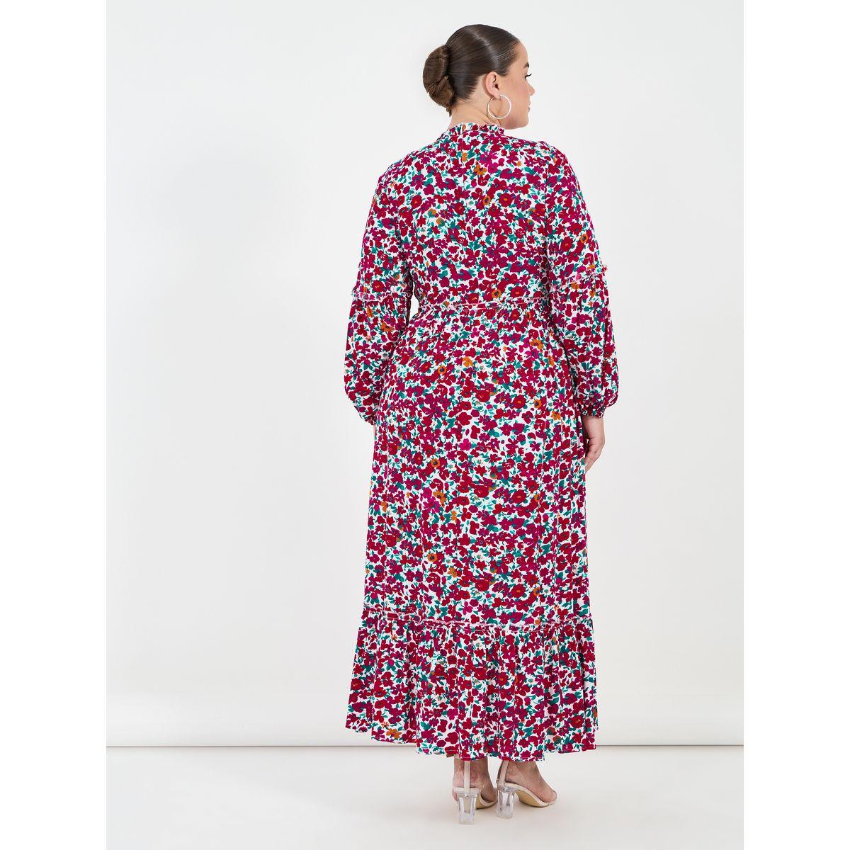 Styli Plus Size Floral Print A-Line Maxi Dress-women-clothing-dresses-image-6