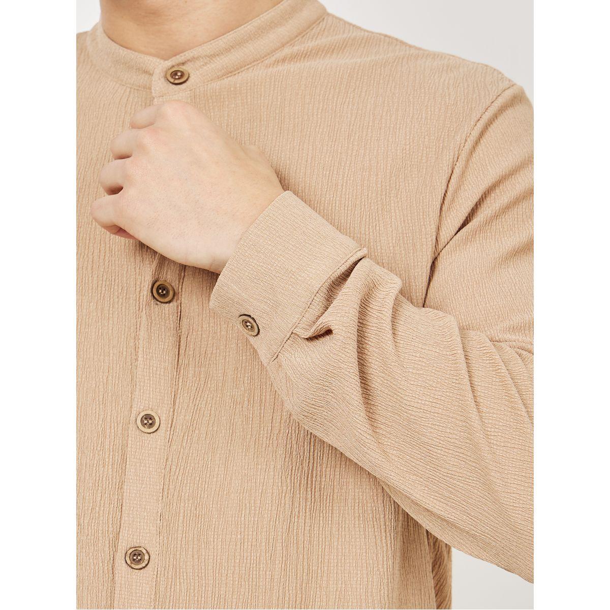 قميص محبوك بياقة بدون طيات-men-clothing-shirts-image-3