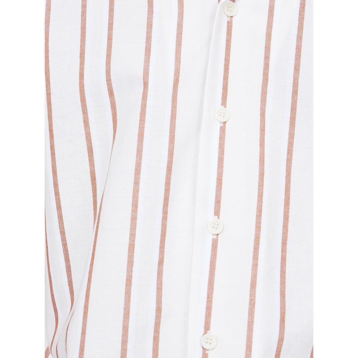 Styli Limited Premium Yarn Dyed Striped Cotton Cuban Collar Shirt-men-clothing-shirts-image-3