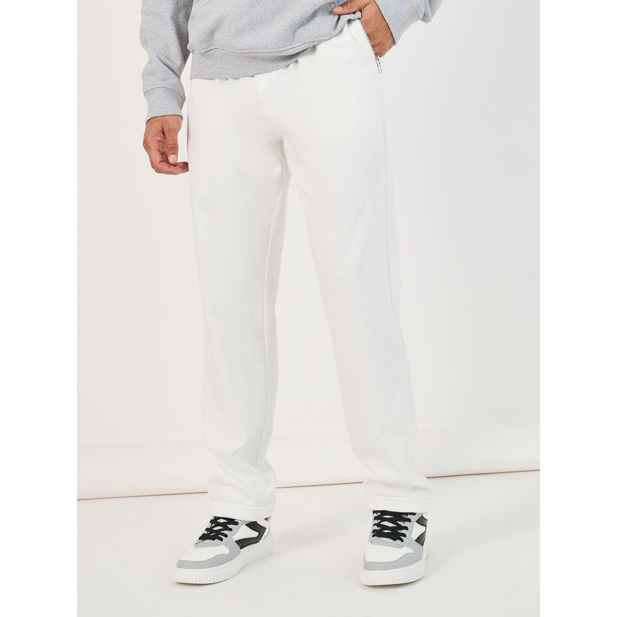 بنطال محبوك برباط خصر وجيوب بسحَّاب غلق-men-clothing-bottoms-joggers-image-1