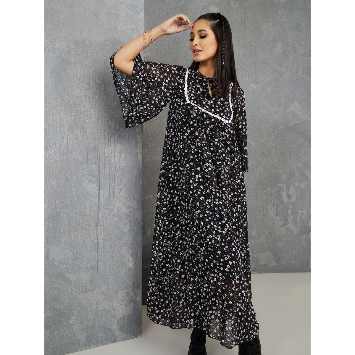 فستان طويل بياقة عالية-women-clothing-dresses-image-1