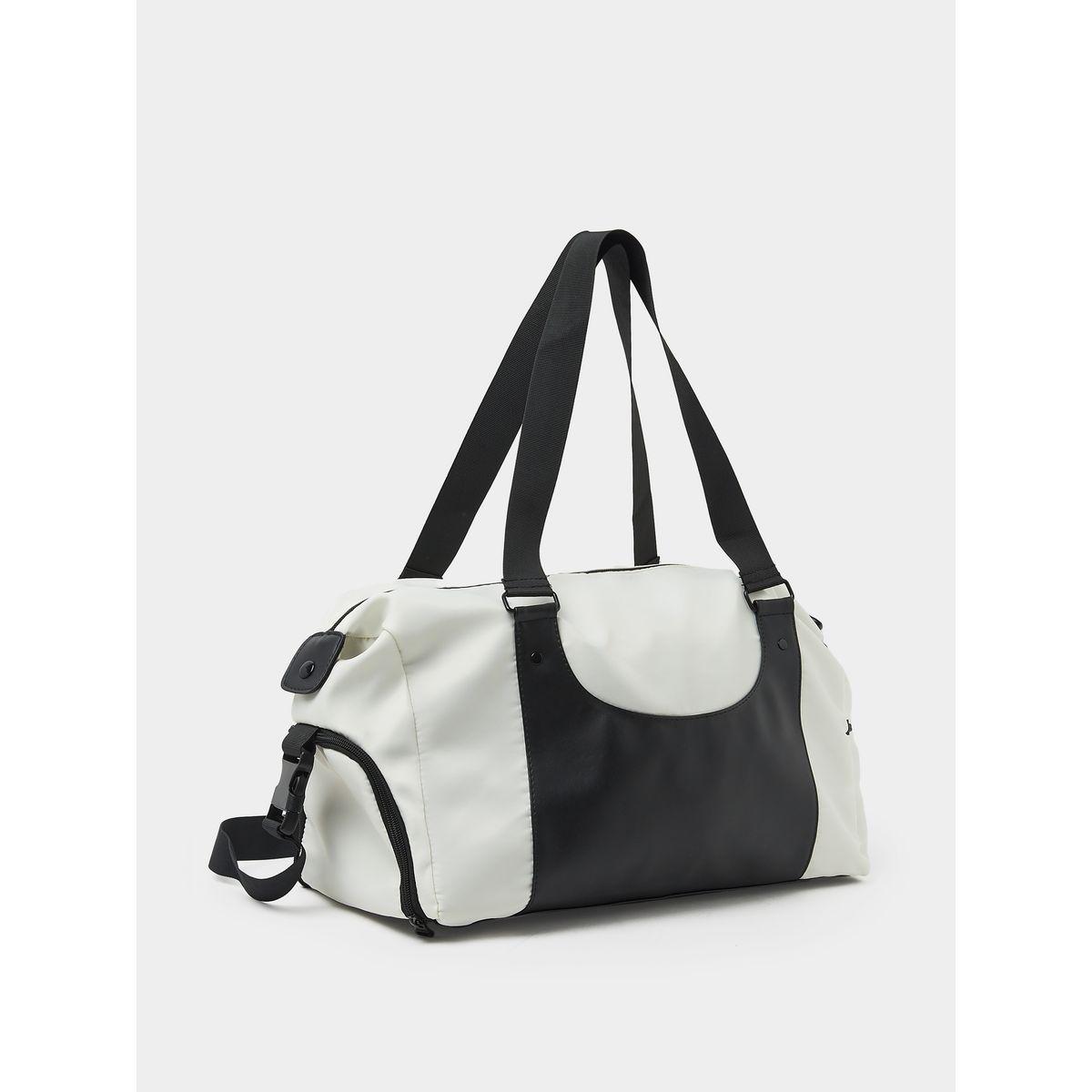 Styli Colorblock Sports Bag with Double Handle-women-bagsandwallets-handbags-image-1