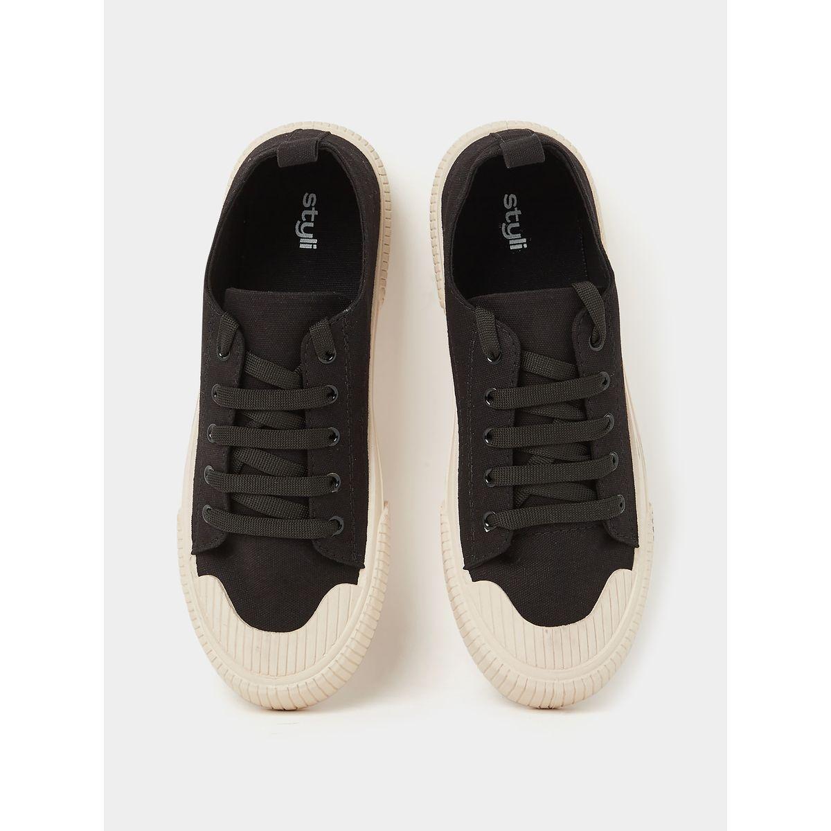 Styli Canvas Lace Up Casual Shoes-men-shoes-sneakers-image-5