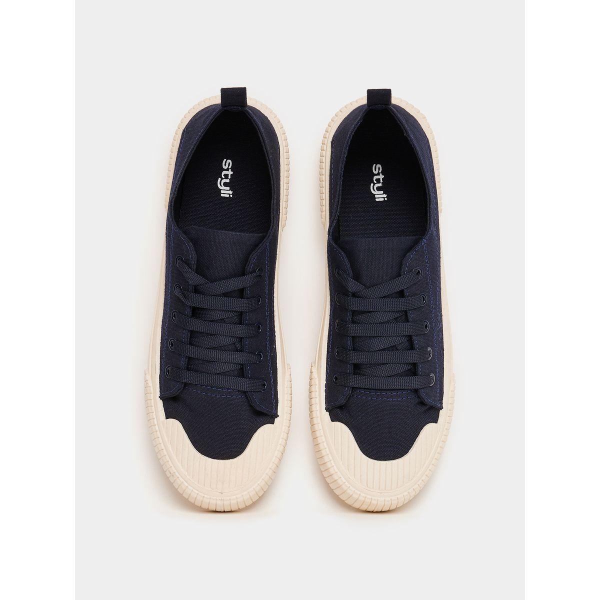Styli Canvas Lace Up Casual Shoes-men-shoes-sneakers-image-5