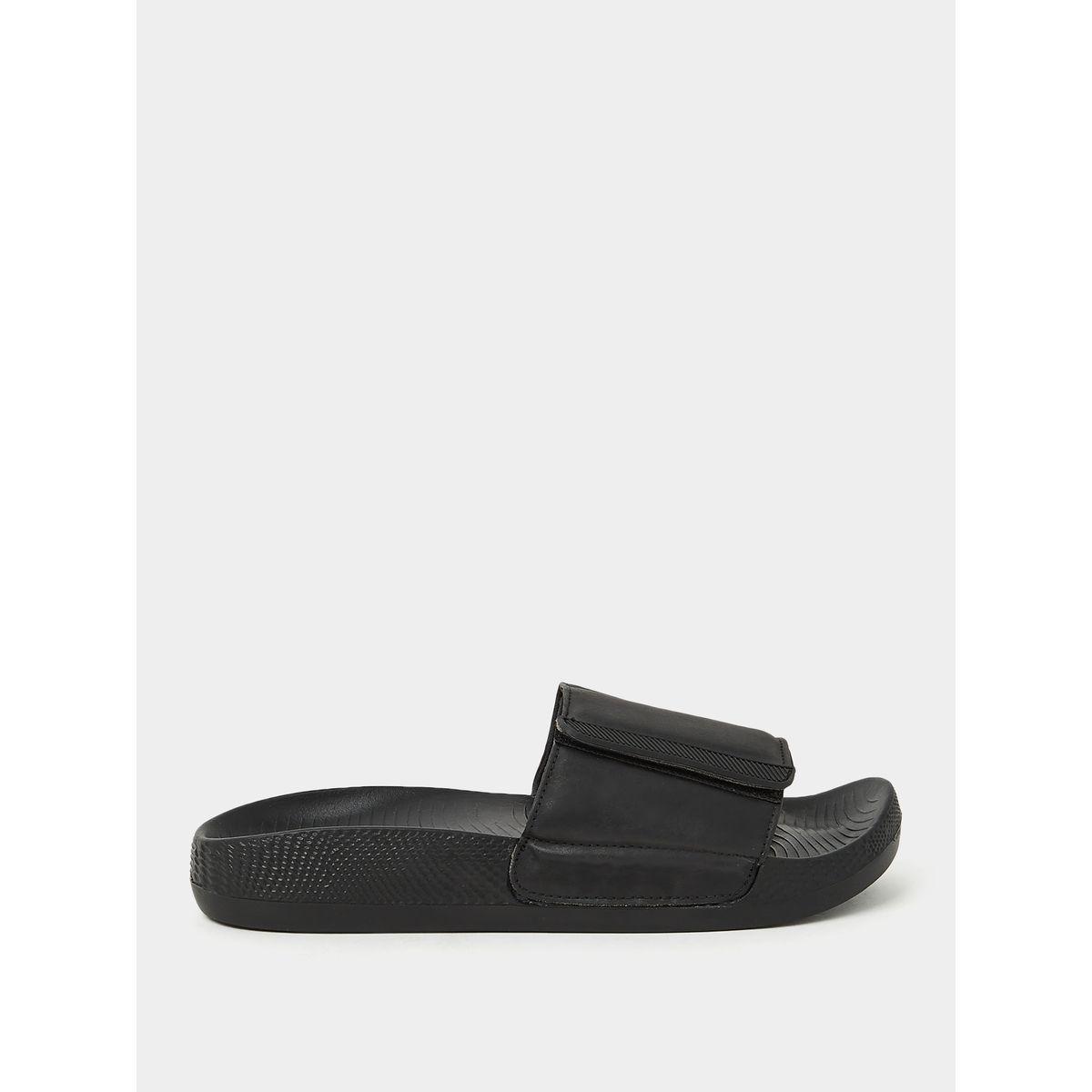 Styli Super Comfort Adjustable Velcro Closure Slides-men-shoes-flipflopsandslides-image-1