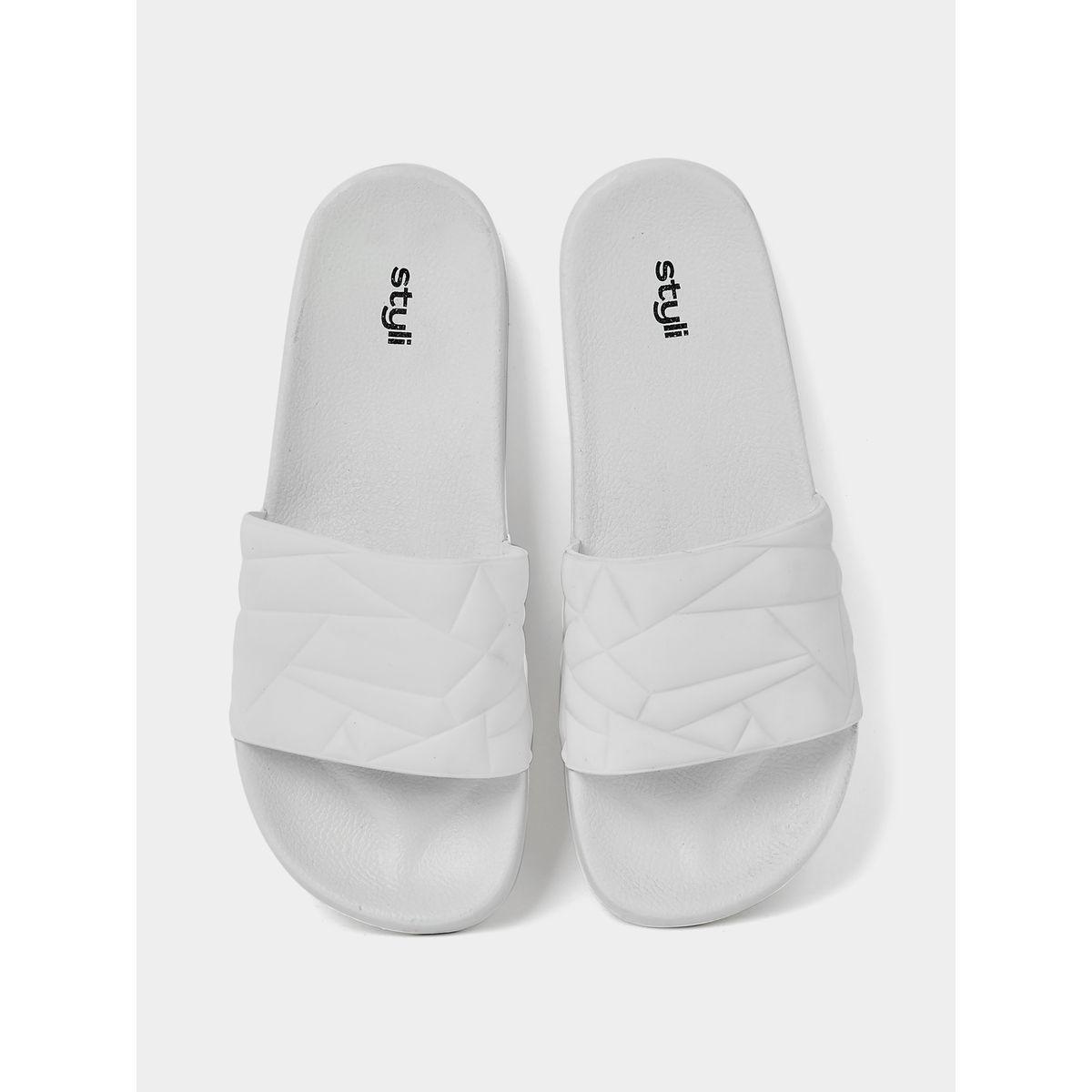 Styli Textured Open Toe Slip On Slides-men-shoes-flipflopsandslides-image-5