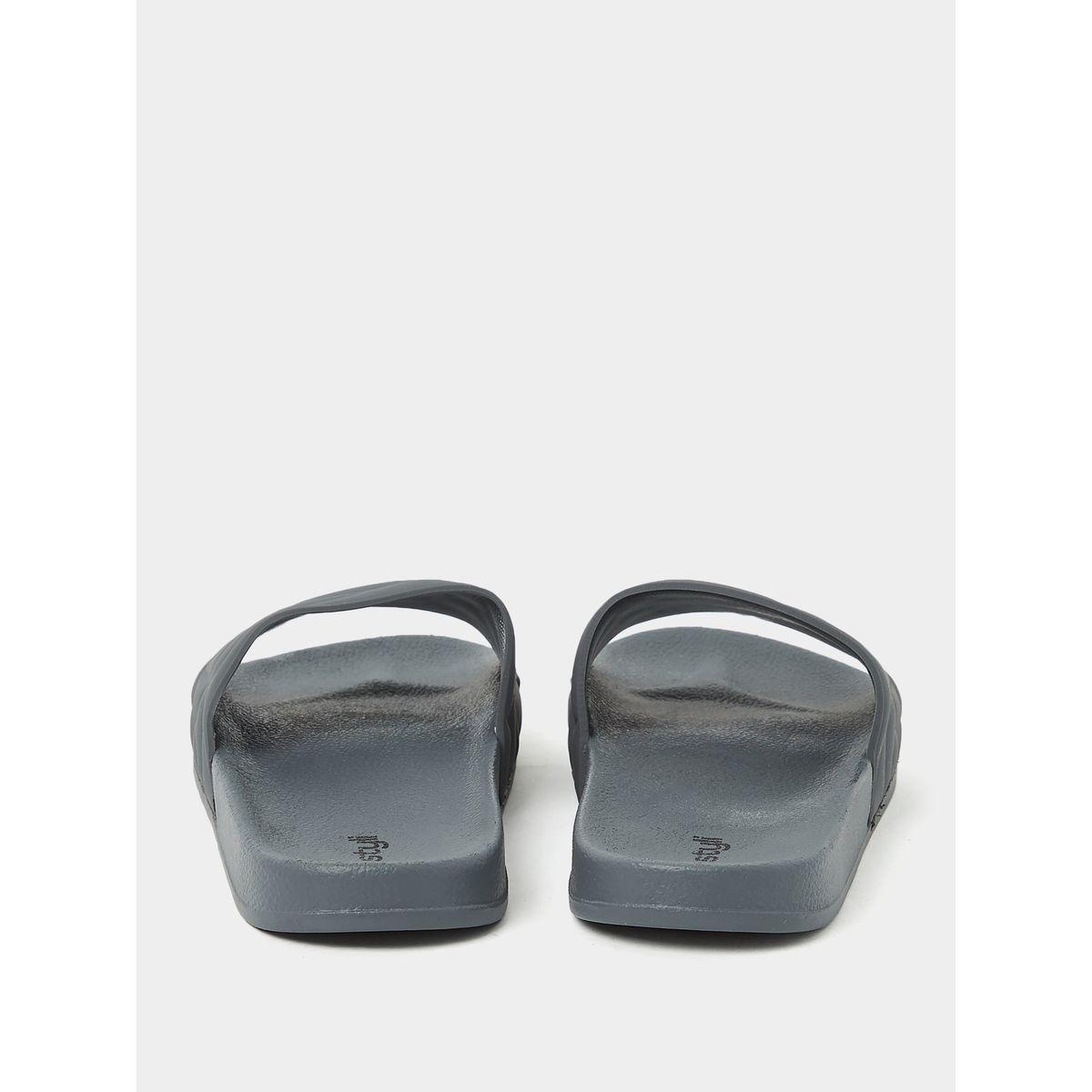 Styli Textured Open Toe Slip On Slides-men-shoes-flipflopsandslides-image-4