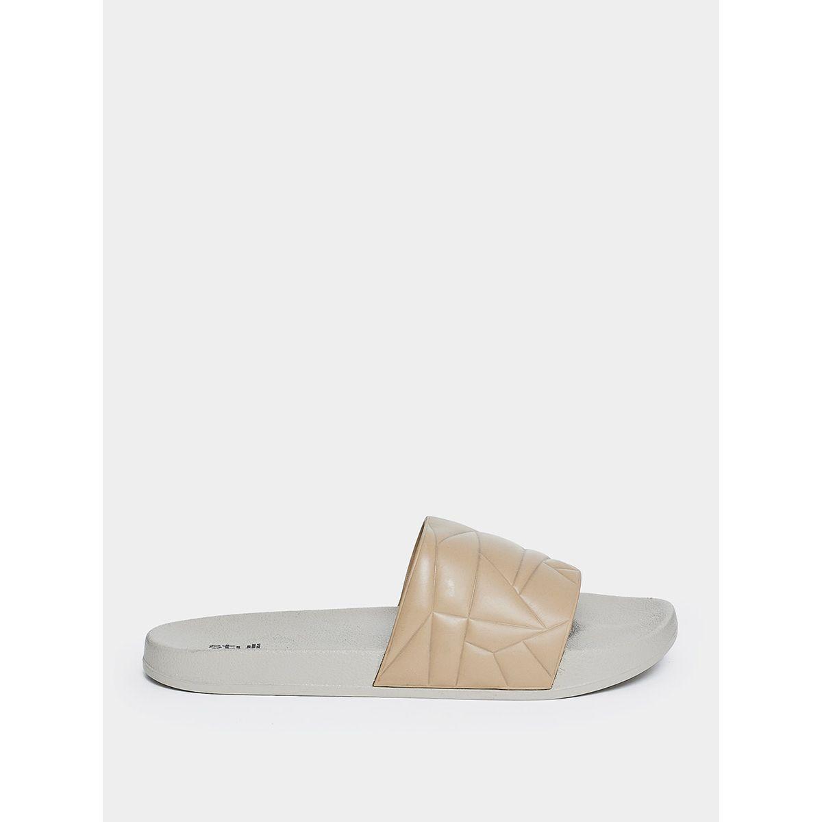 Styli Textured Open Toe Slip On Slides-men-shoes-flipflopsandslides-image-1