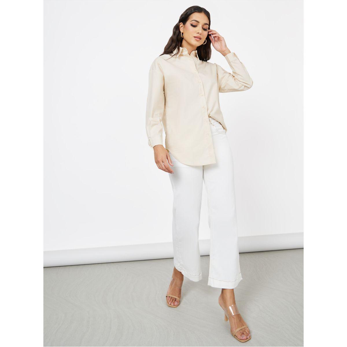 Styli Oversized Drop Shoulder Curved Hem Shirt-women-clothing-shirtsandblouses-shirts-image-2