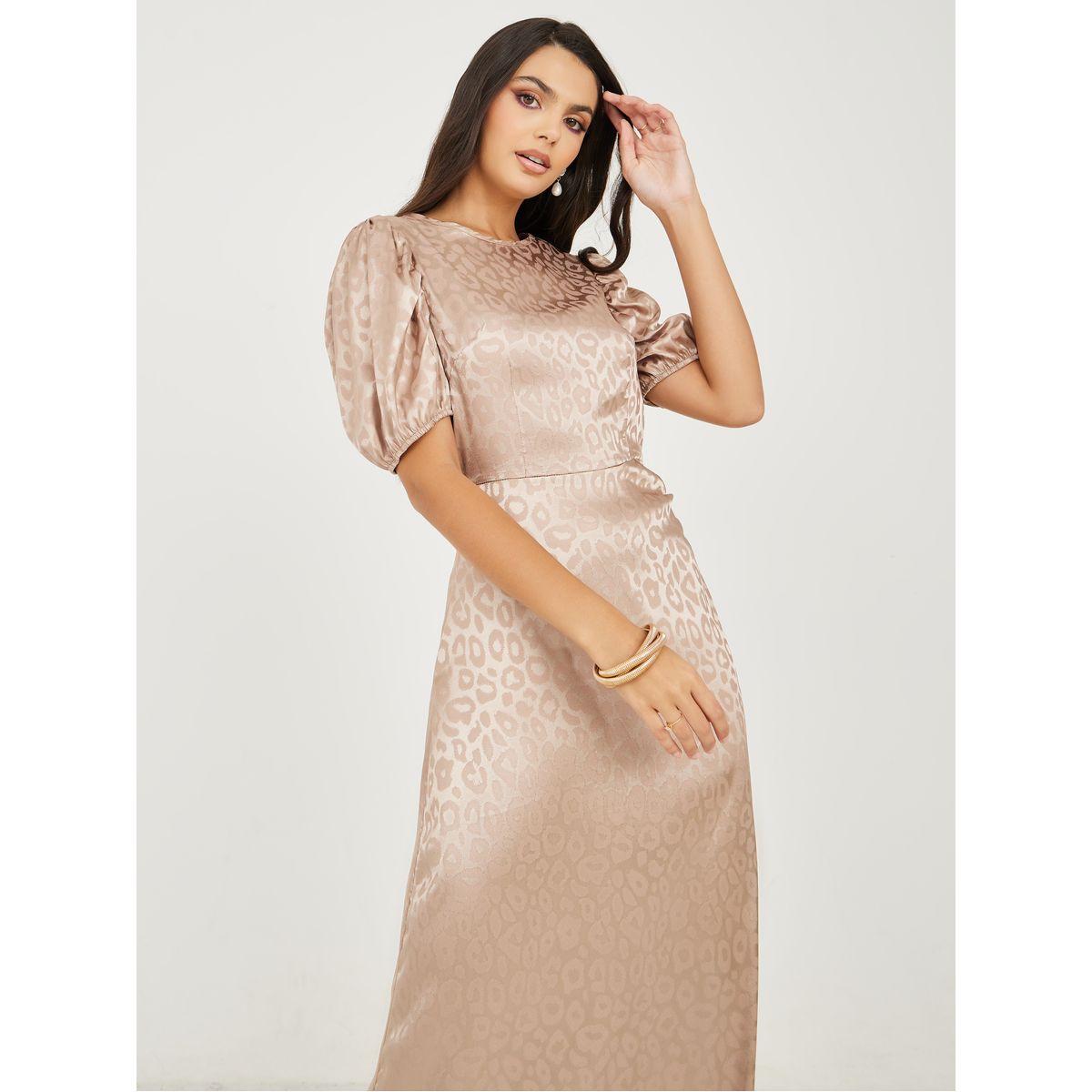 فستان طويل منسوج بنسيج الجاكار-women-clothing-dresses-image-2