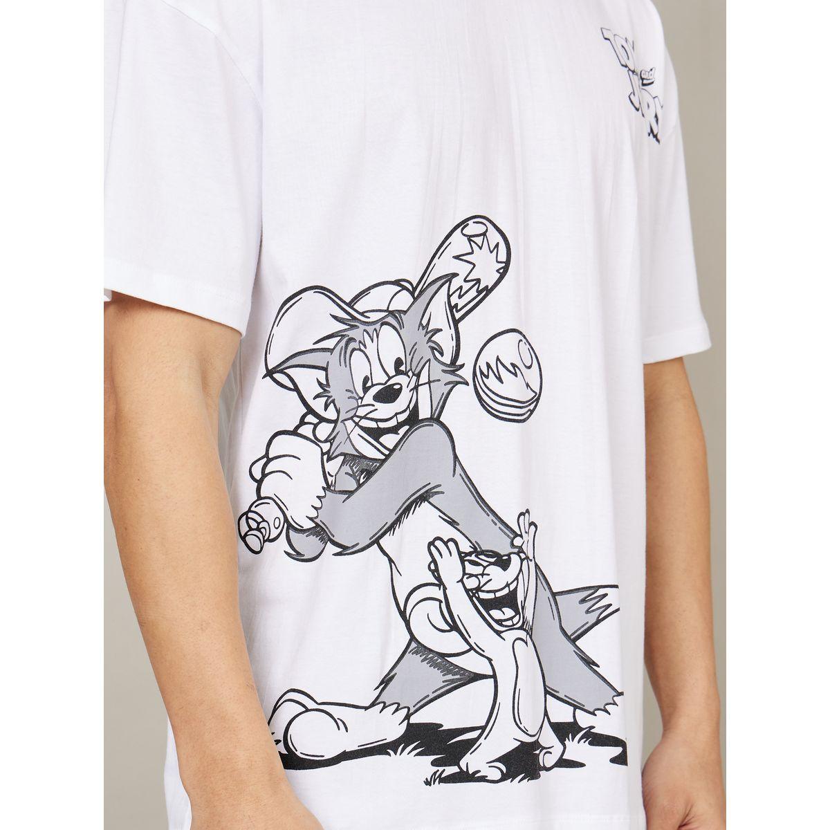 تيشيرت بقصة واسعة وأكمام قصيرة-men-clothing-tshirtsandpolos-tshirts-image-4