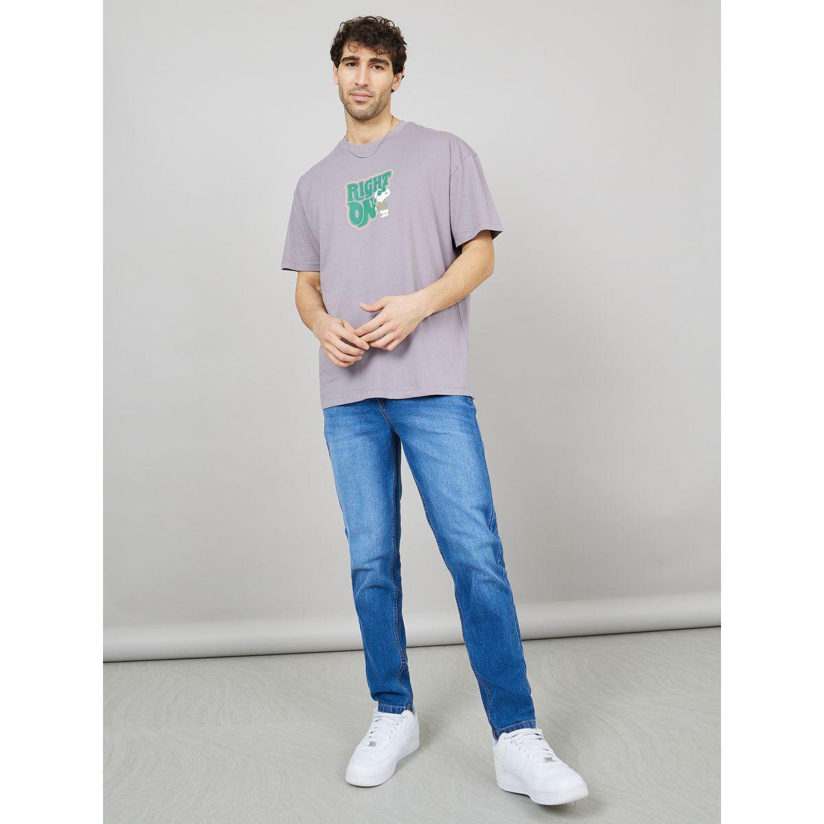 Styli Peanuts Graphic Print Oversized T Shirt-men-clothing-tshirtsandpolos-tshirts-image-2