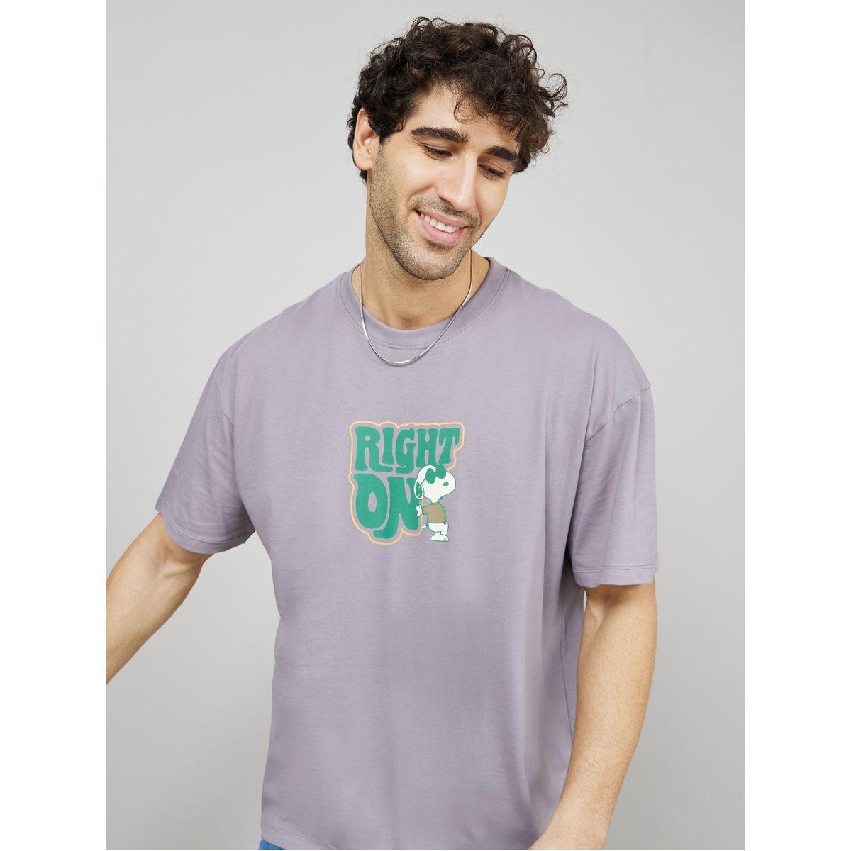 Styli Peanuts Graphic Print Oversized T Shirt-men-clothing-tshirtsandpolos-tshirts-image-3