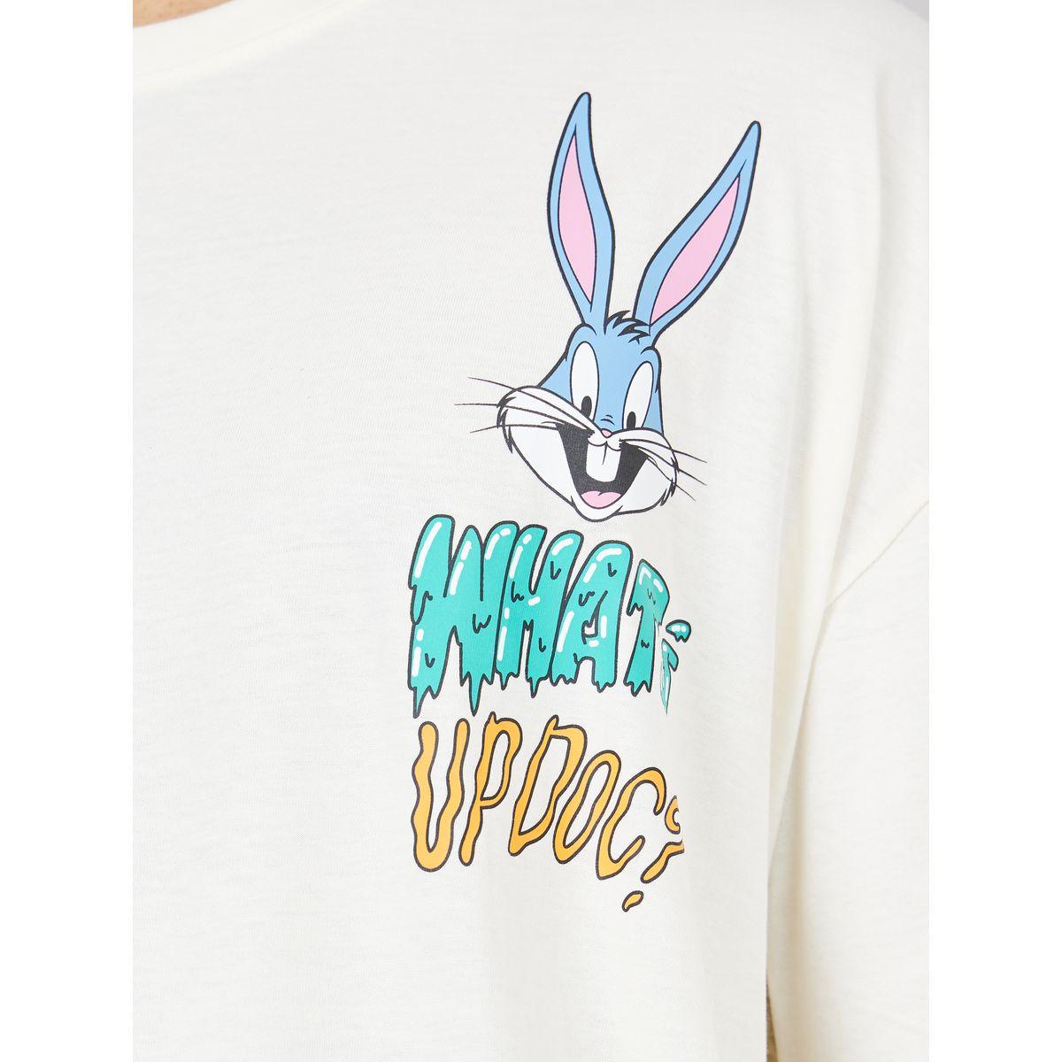 تيشيرت واسع بطبعة لوني تونز-men-clothing-tshirtsandpolos-tshirts-image-3
