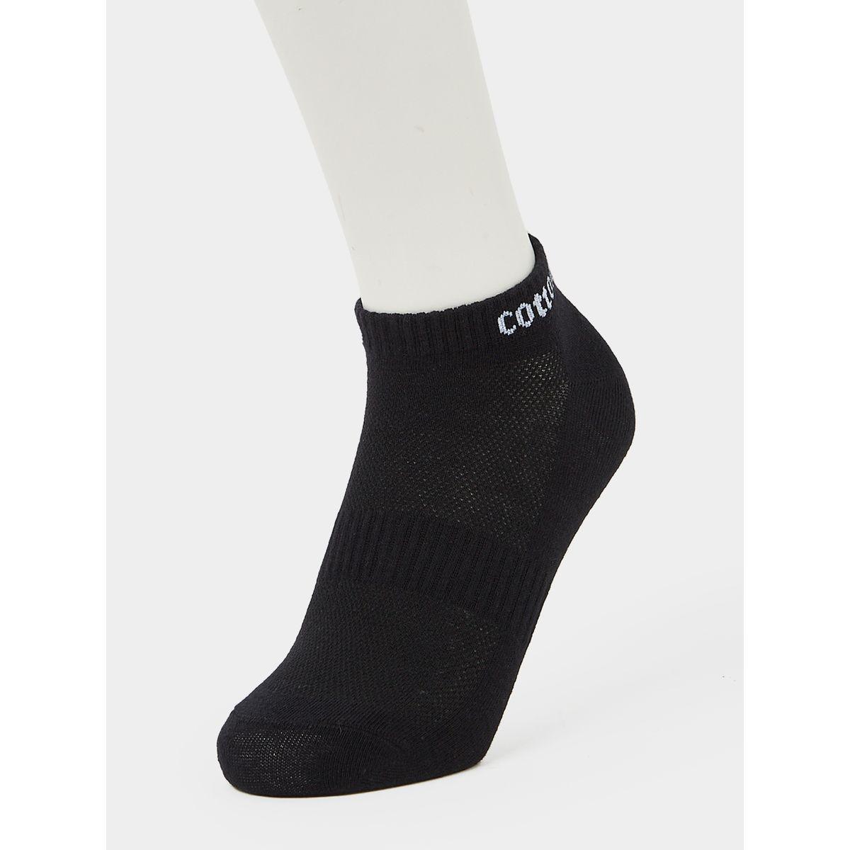 Styli Pack of 5 - Slogan Print Ankle Length Socks-men-socks-image-4