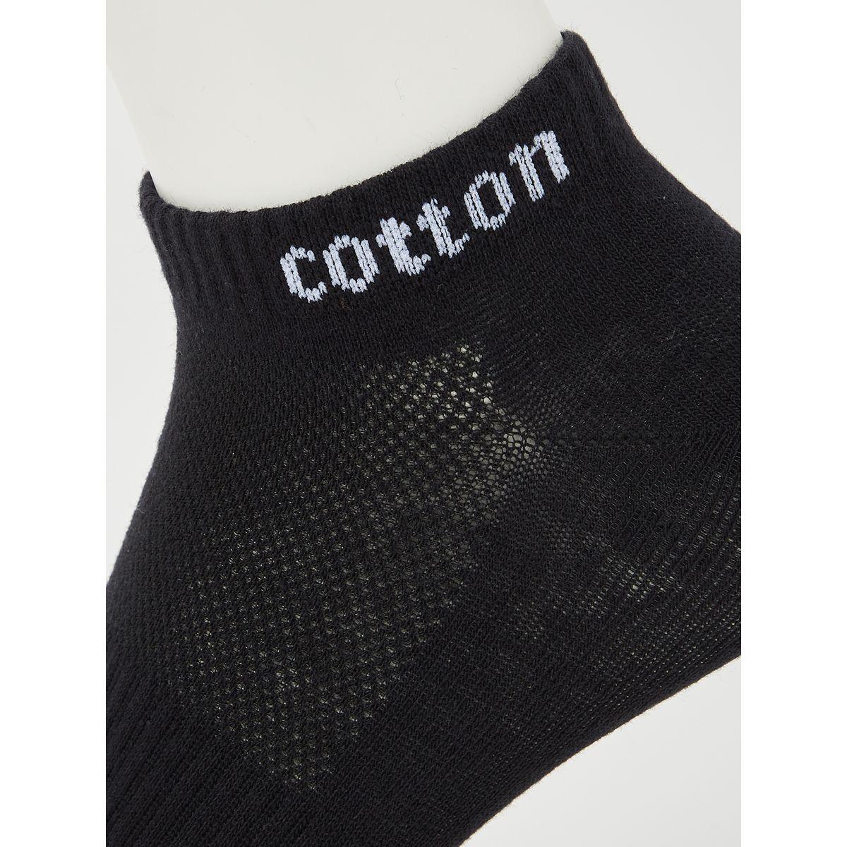 Styli Pack of 5 - Slogan Print Ankle Length Socks-men-socks-image-5
