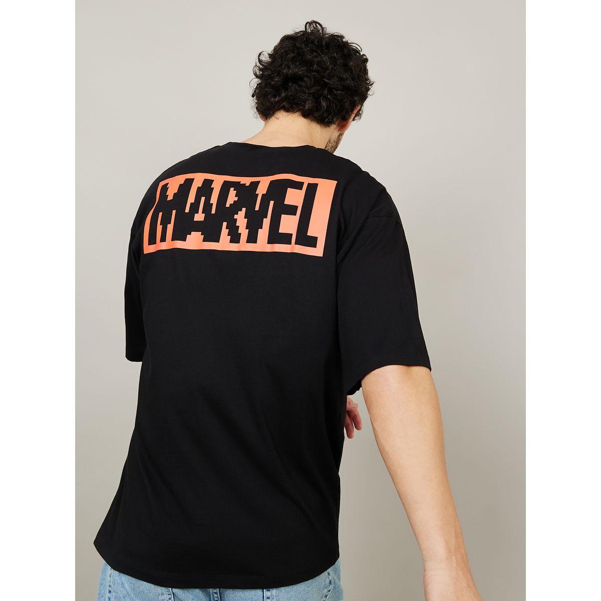 Styli Marvel Comics Character Back and Front Graphic Boxy T-Shirt-men-clothing-tshirtsandpolos-tshirts-image-1