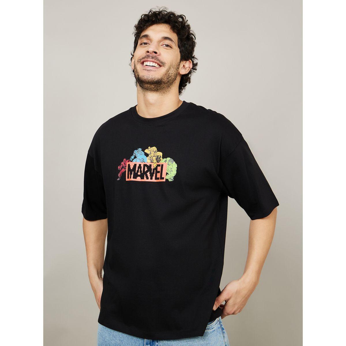 Styli Marvel Comics Character Back and Front Graphic Boxy T-Shirt-men-clothing-tshirtsandpolos-tshirts-image-2