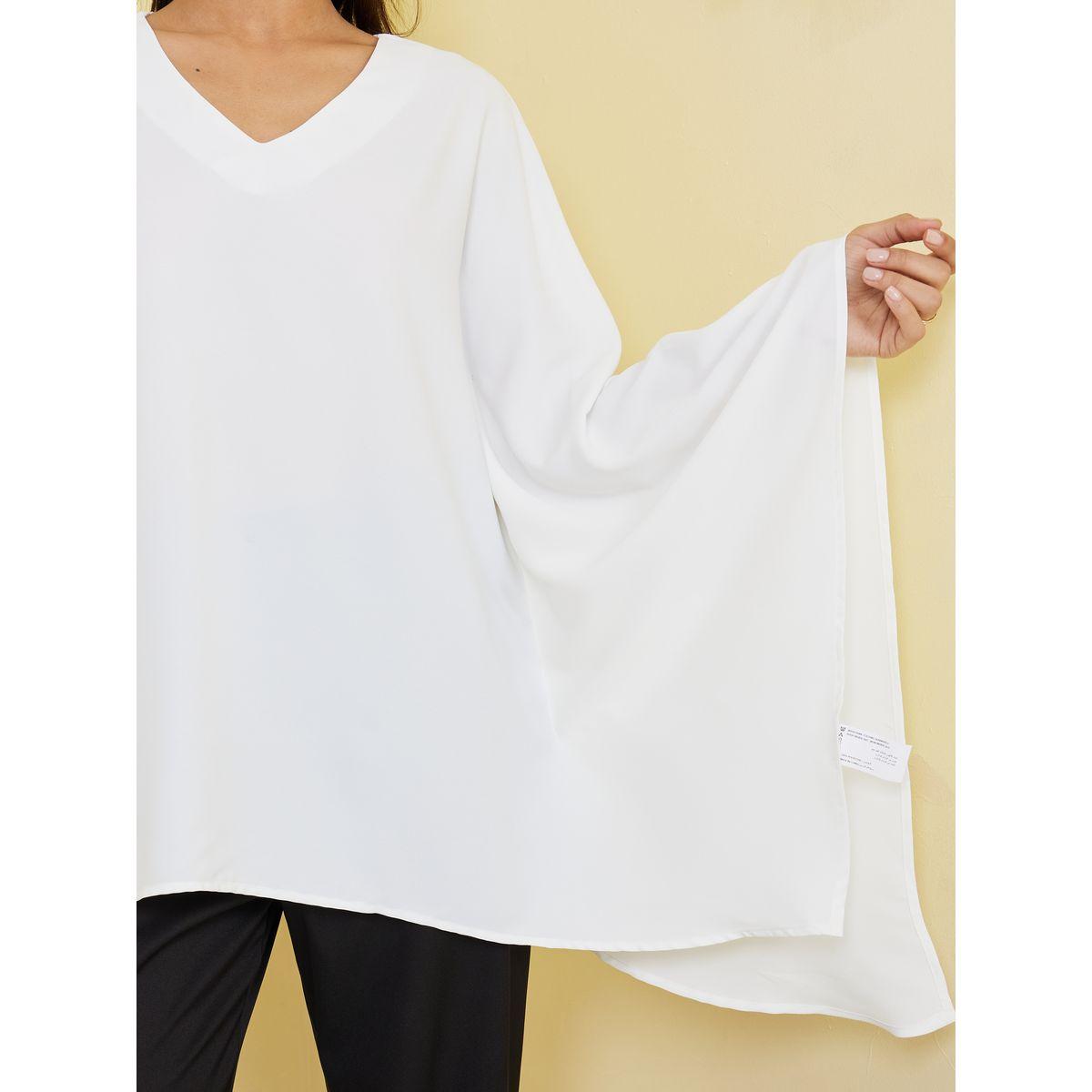 Styli Boxy Fit Batwing Sleeve Longline Tunic-women-clothing-shirtsandblouses-blouses-image-3